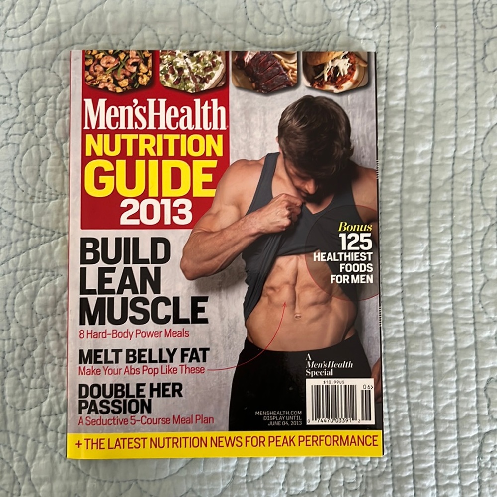 Men’s Health Nutrition Guide Book